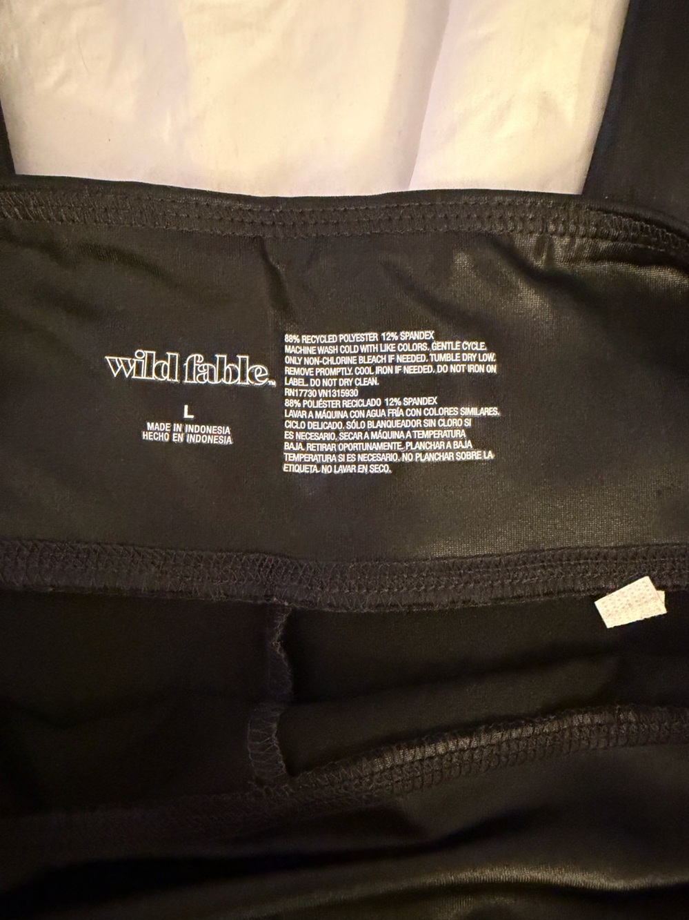 wild fable Kids Black Leggings - Solid Black